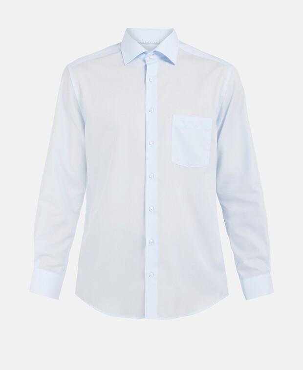 

Рубашка с длинными рукавами – стандартный крой Eterna, светло-синий