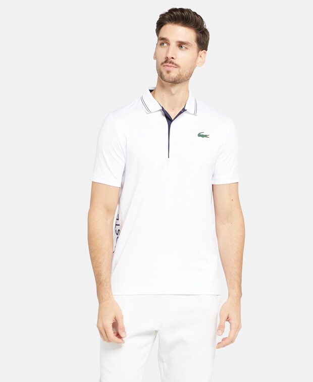 

Функциональная рубашка-поло Lacoste, темно-синий