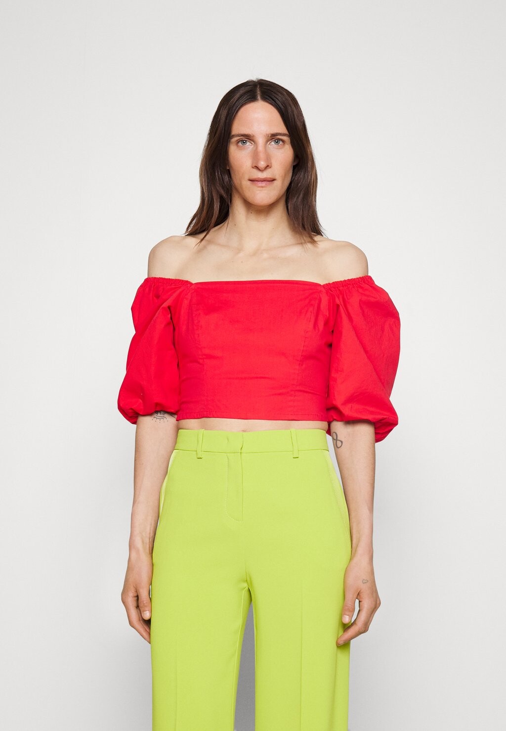 

Блуза DKNY, красный