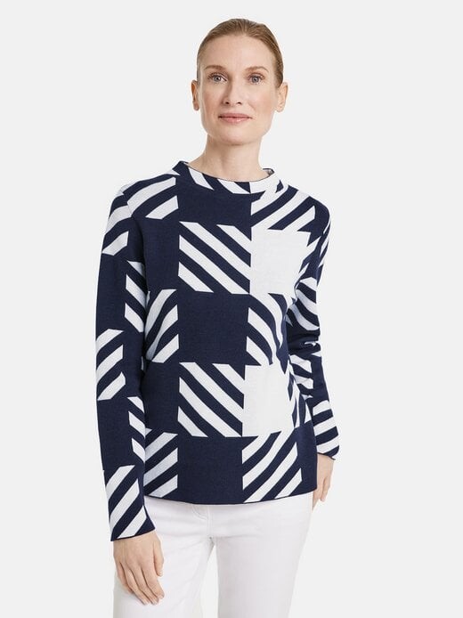 

Пуловер Gerry Weber, синий