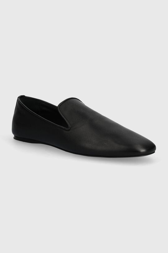 

Кожаные мокасины Loafer Leather Calvin Klein, черный