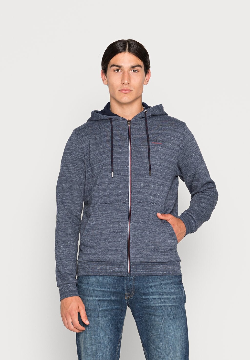 

Толстовка на молнии Jack & Jones, темно-синий