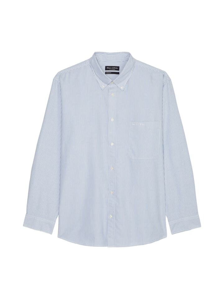

Рубашка Marc O'Polo, цвет multi/cool cobalt