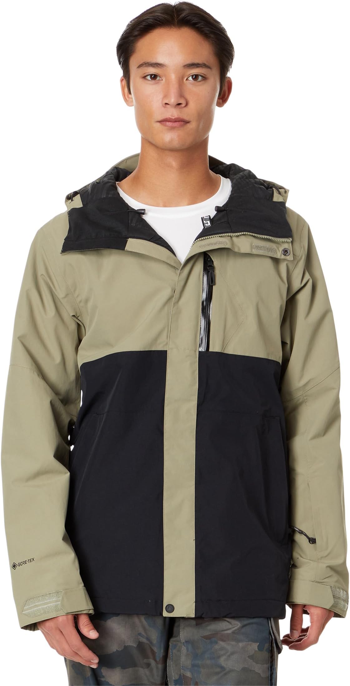 Куртка L Insulated GORE-TEX Jacket Volcom Snow, цвет Light Military бейсболка circle dad volcom цвет light peony
