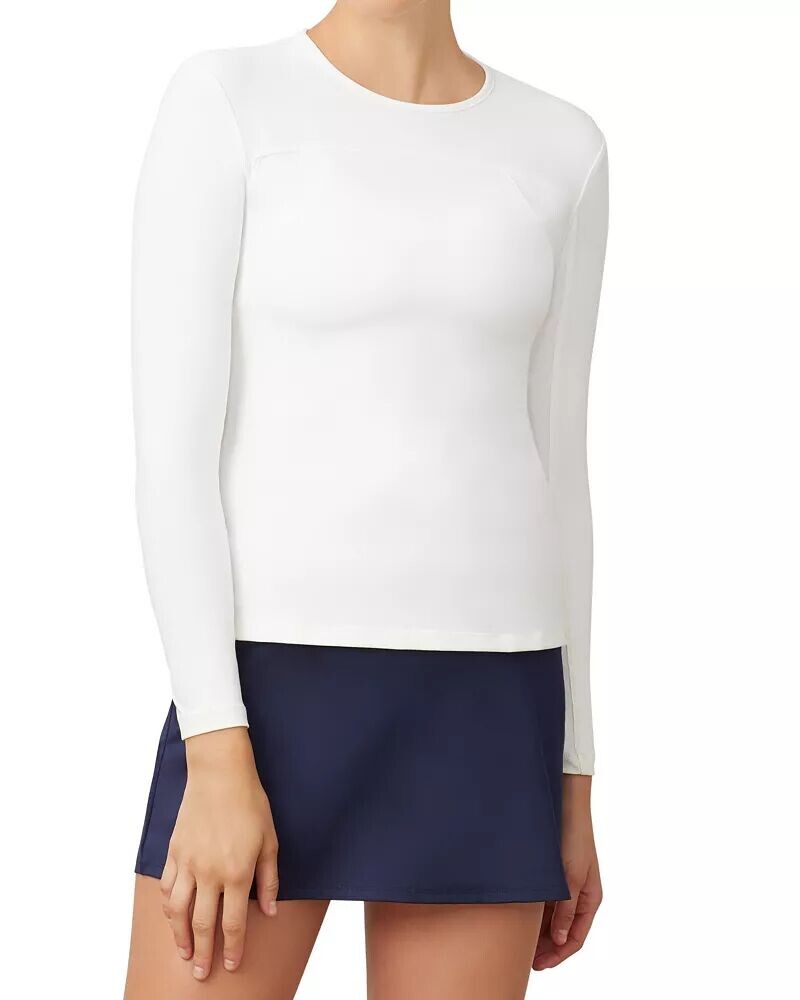 

Fila Women's Essentials Футболка с длиным рукавом, белый