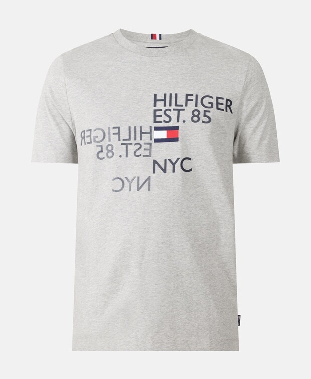 

Футболка Tommy Hilfiger, светло-серый