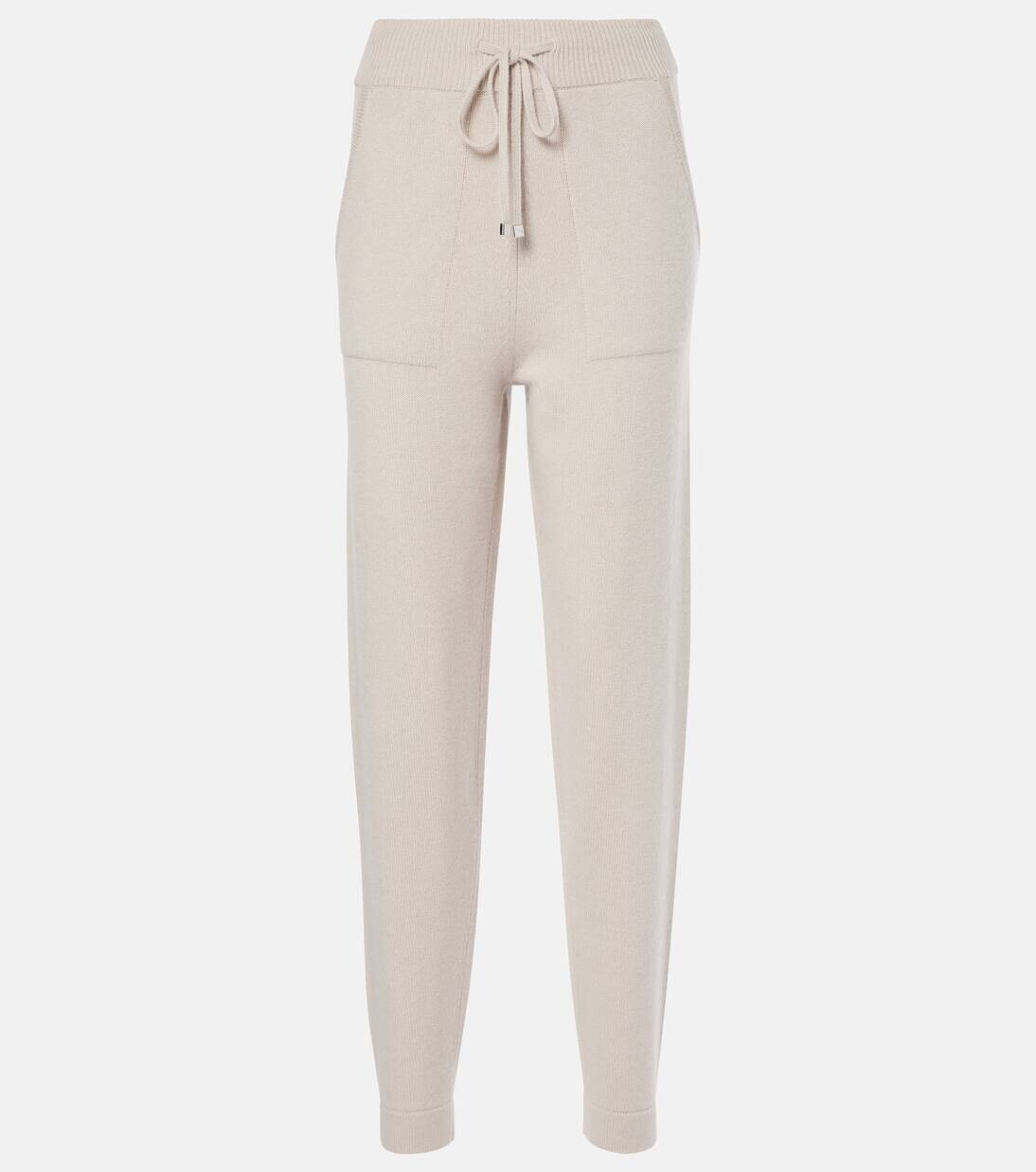 

Спортивные брюки Opera из шерсти и кашемира 'S Max Mara, экрю