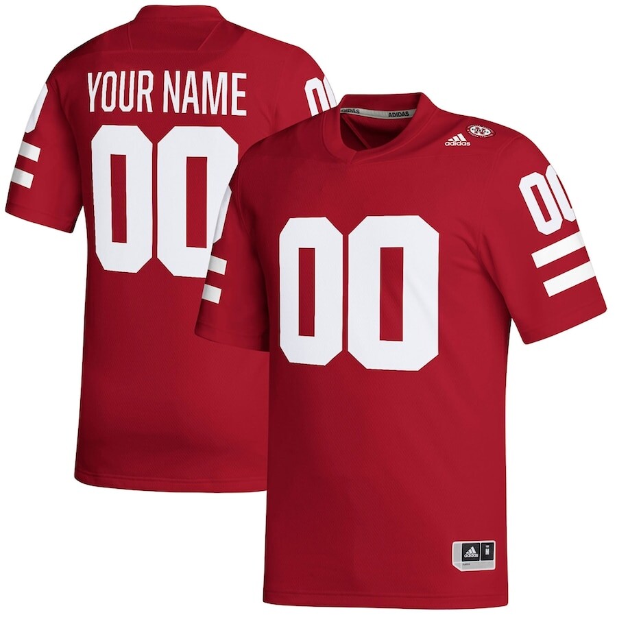 

Джерси adidas Nebraska Huskers, алый