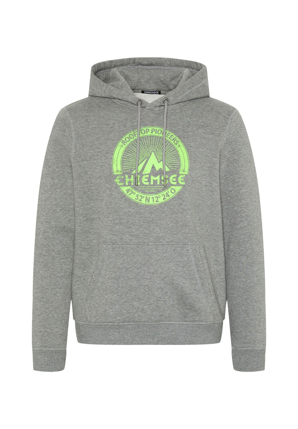 

Худи с мотивом Label Mountain CHIEMSEE, цвет Neutral Gray Melange