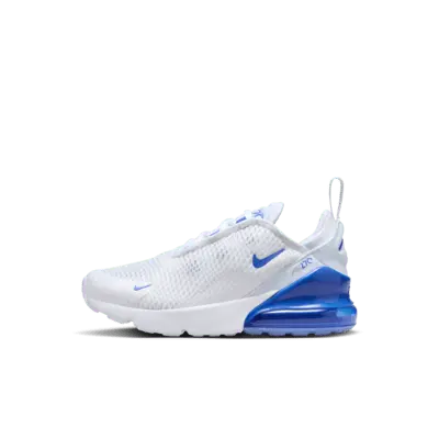 

Кроссовки Nike Air Max 270, цвет White/Wolf Grey/White/Game Royal