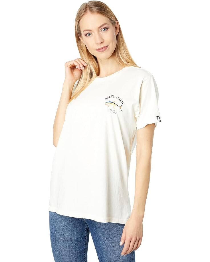 

Футболка Salty Crew Ahi Mount Boyfriend Short Sleeve Tee, цвет Bone