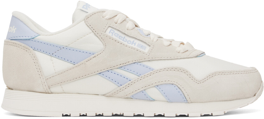 

Классические нейлоновые кроссовки Off-White & Blue Reebok Classics
