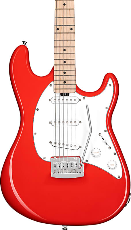 

Электрогитара Sterling CT30SSS Cutlass SSS Electric Guitar, Fiesta Red