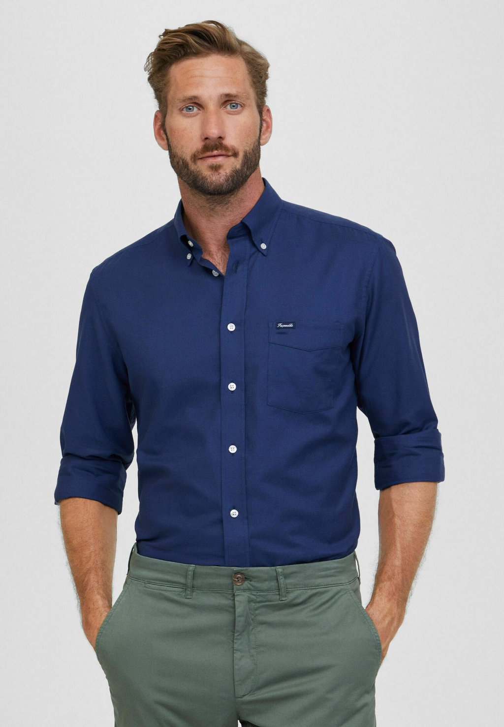 Рубашка CL SP TEX TWILL Façonnable, цвет marine blue