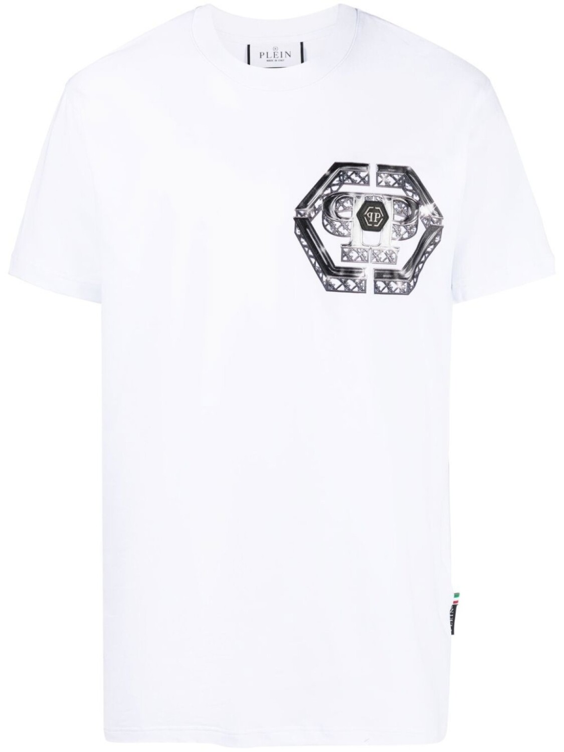

Philipp Plein футболка с логотипом, белый