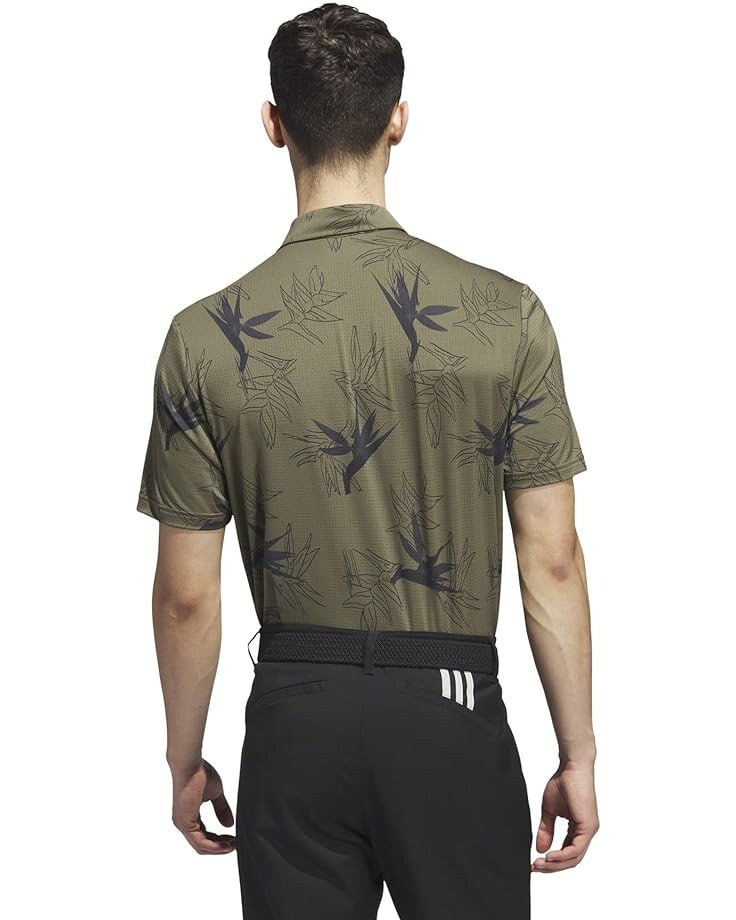 

Поло Adidas Oasis Mesh Polo Shirt, цвет Olive Strata