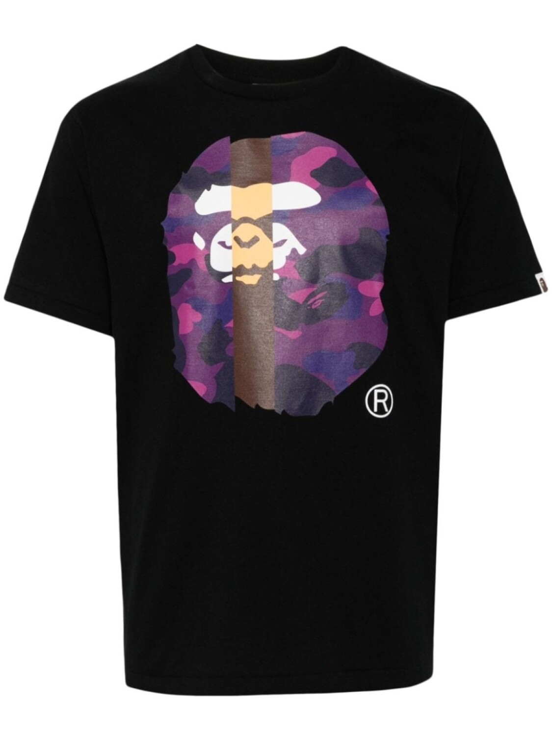 

A BATHING APE футболка с логотипом, черный