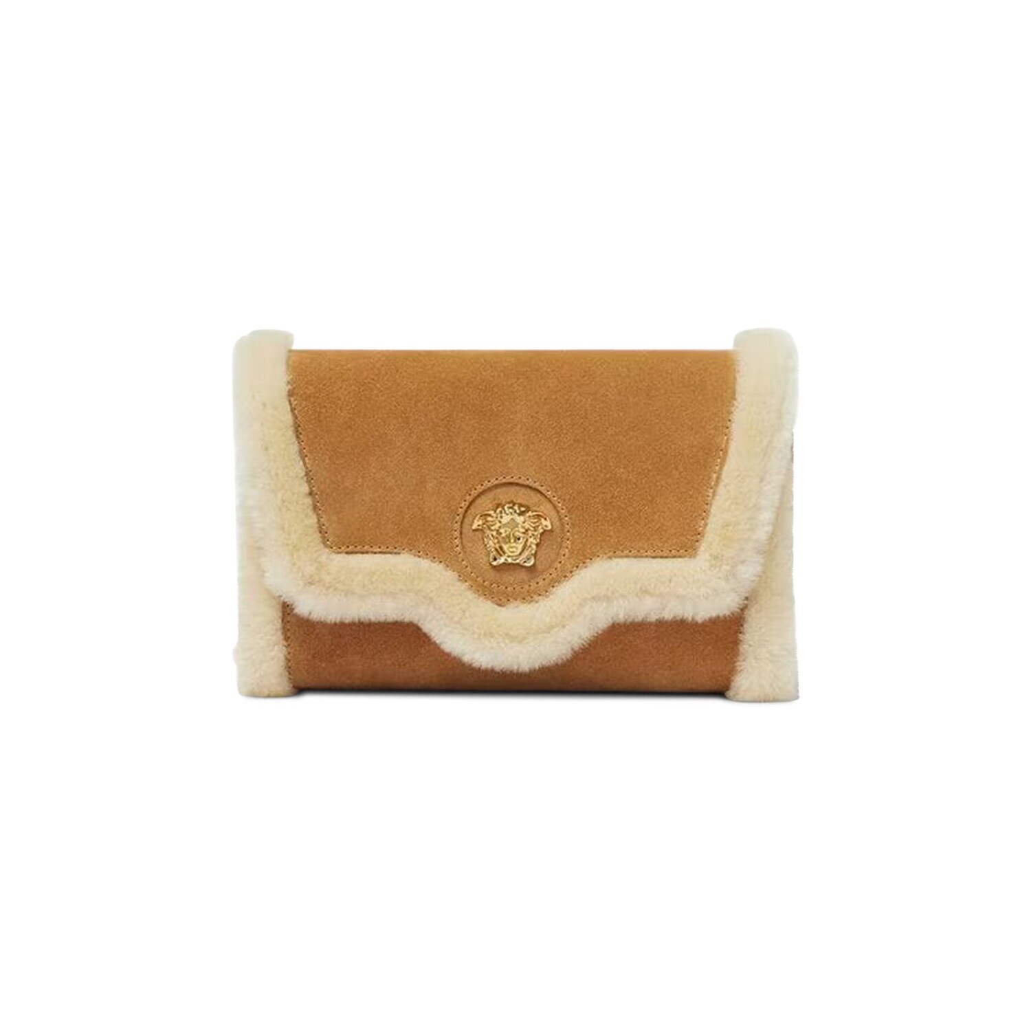 

Мини-сумка Versace Natural/Versace Gold