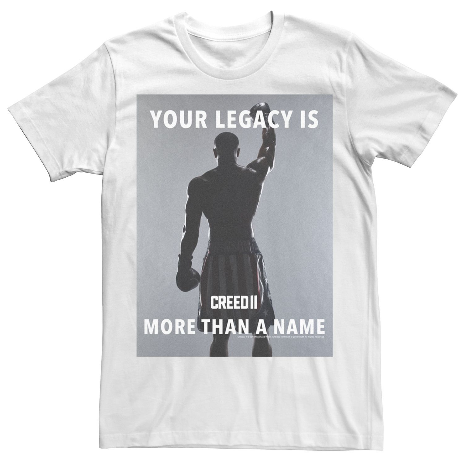 Мужская футболка Creed 2 Creed 2 Legacy с плакатом Licensed Character