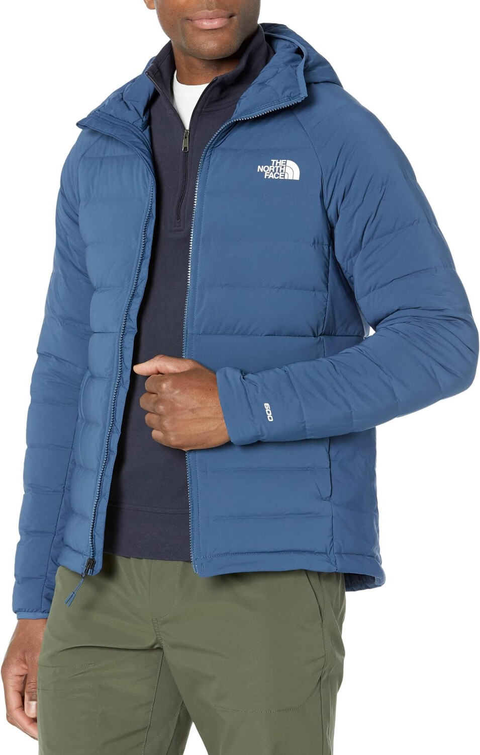 

Толстовка Belleview Stretch Down Hoodie The North Face, цвет Shady Blue