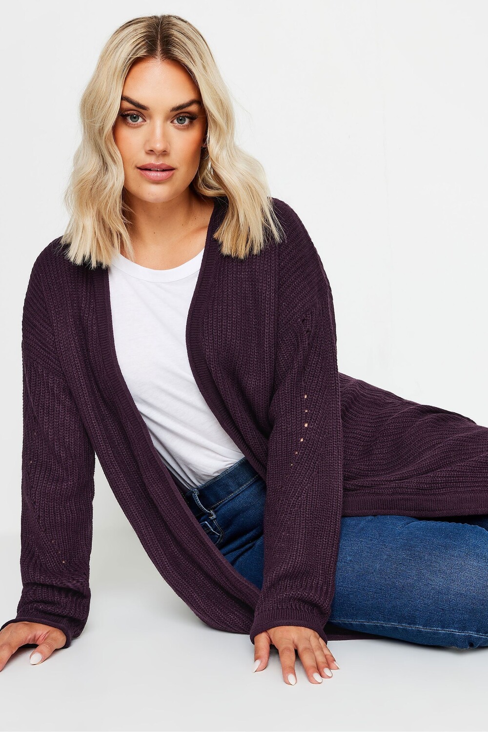 

Кардиган Yours Curve, фиолетовый