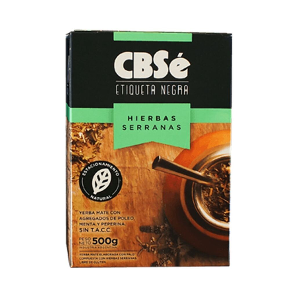 

CBSe Etiqueta Negra Hierbas Serranas 0,5 кг