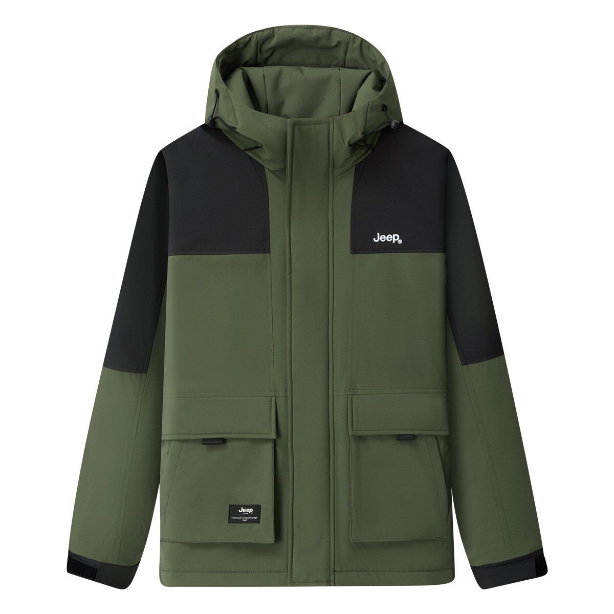 

Ветровка мужская Jeep, цвет Olive Green/Black