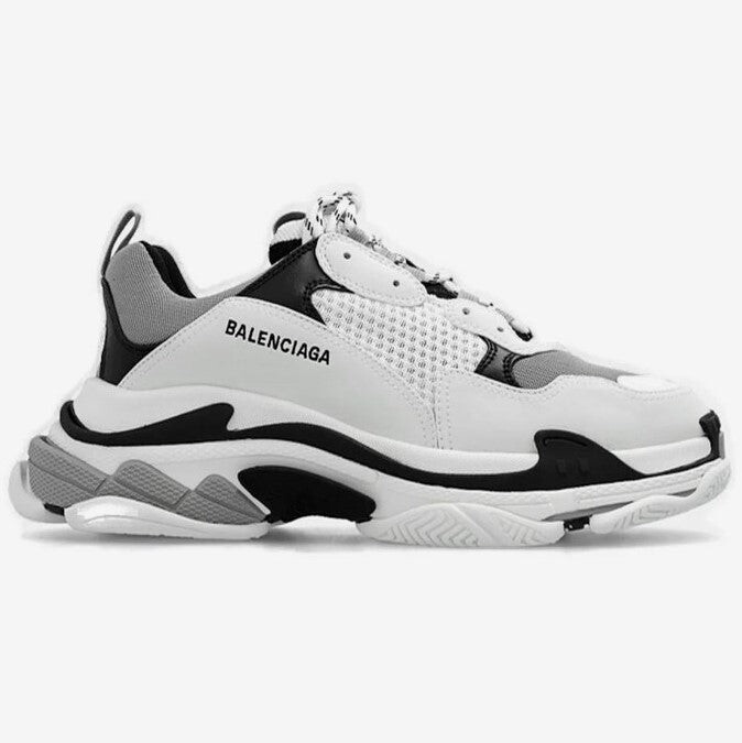 

Низкие кроссовки Balenciaga x Adidas Triple S, белый