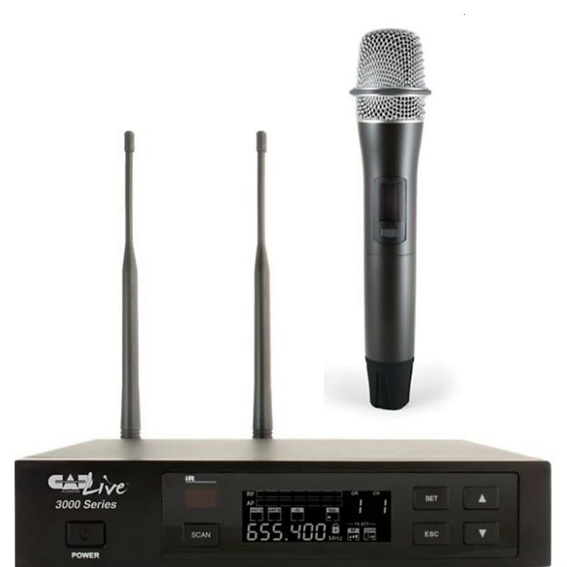 

Беспроводная микрофонная система CAD WX3000 Wireless Dynamic Microphone System with D90 Capsule