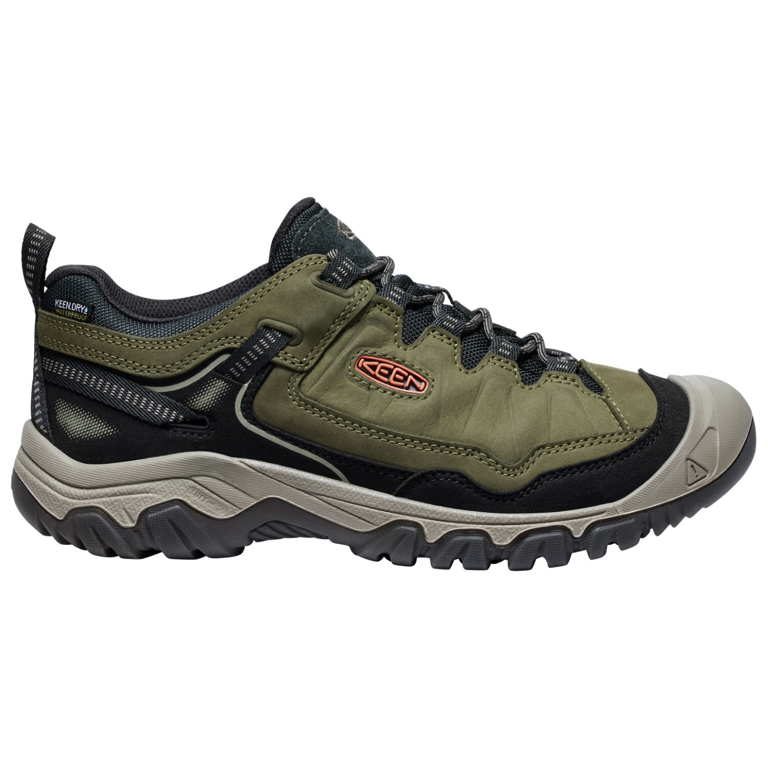

Мультиспортивная обувь Keen Targhee IV WP, цвет Dark Olive/Gold Flame