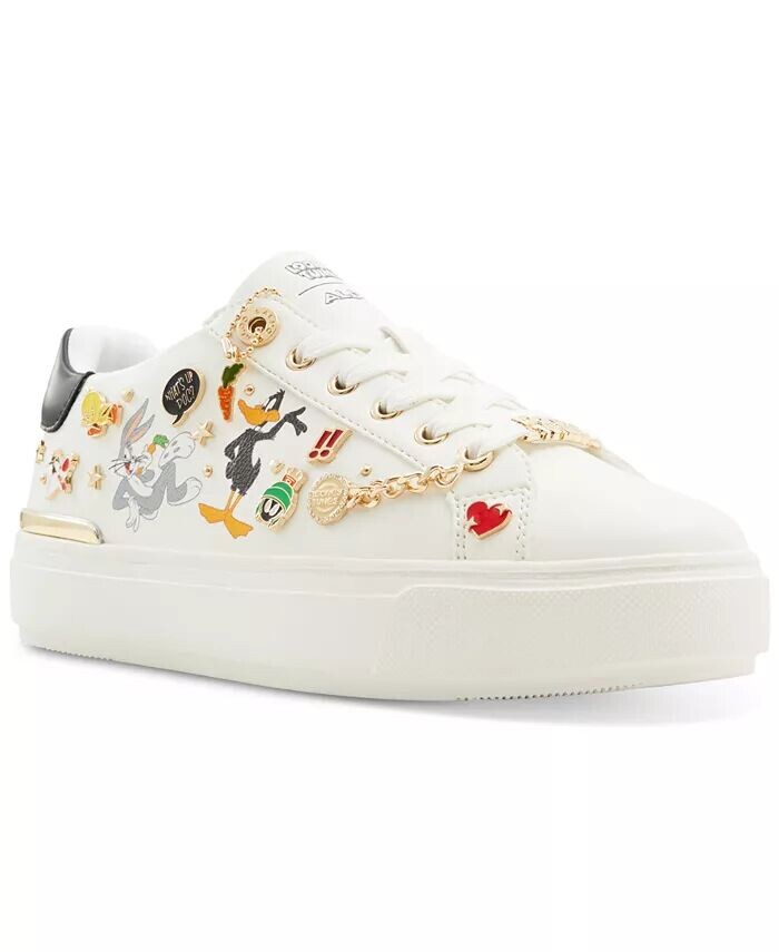 

Женские низкие кеды Looney Tunes ALDO, белый