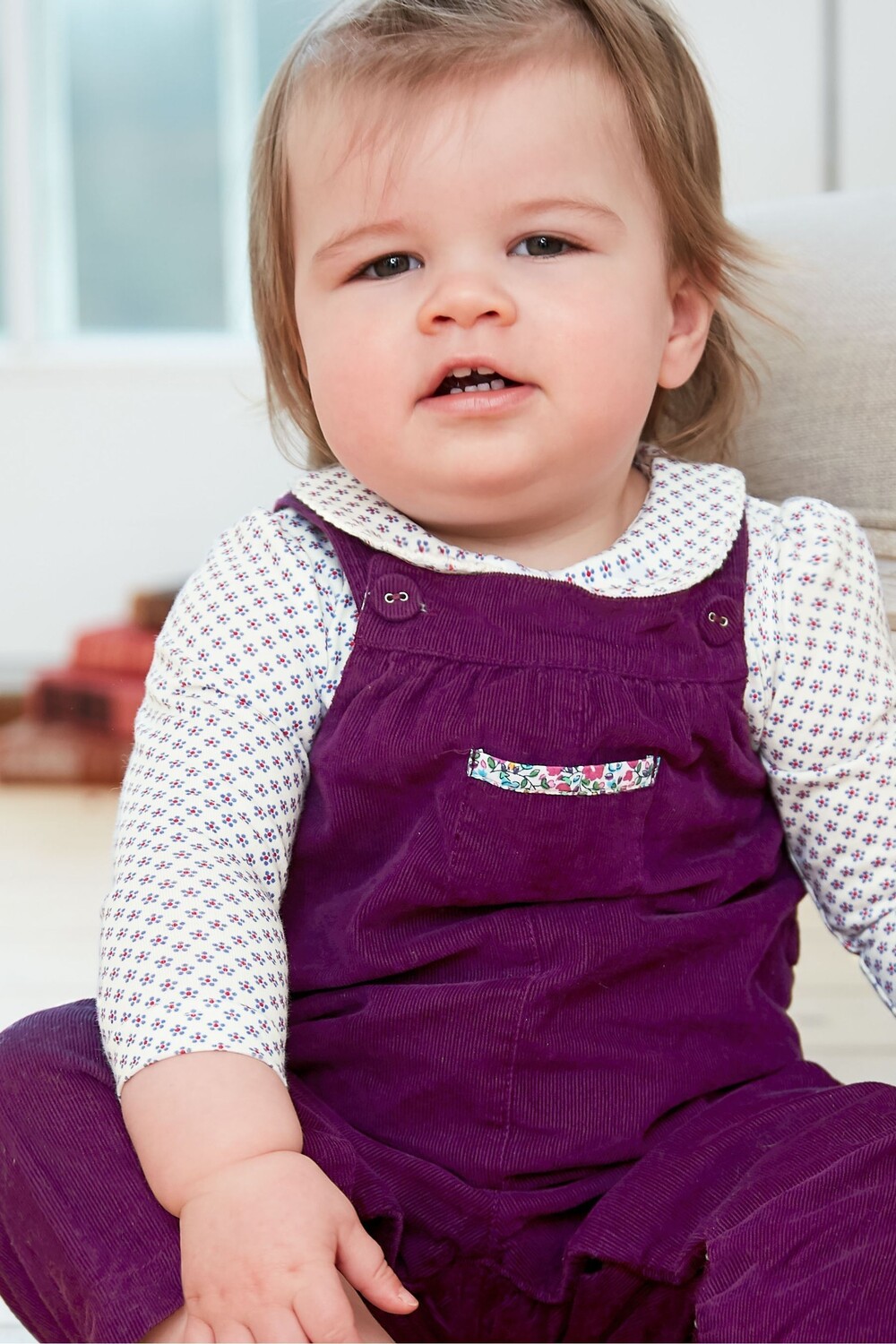 

JoJo Maman Bébé Симпатичные вельветовые комбинезоны Jojo Maman Bébé