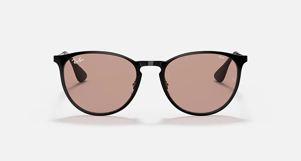 

Солнцезащитные очки Ray-Ban ERIKA METAL EVOLVE, темно-коричневый