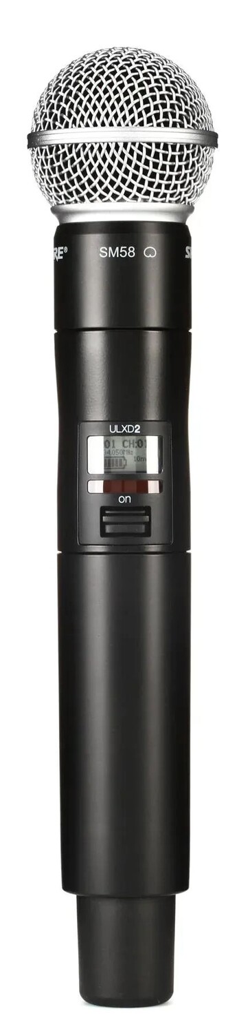 

Беспроводной ручной микрофонный передатчик Shure ULXD2/SM58 — диапазон H50