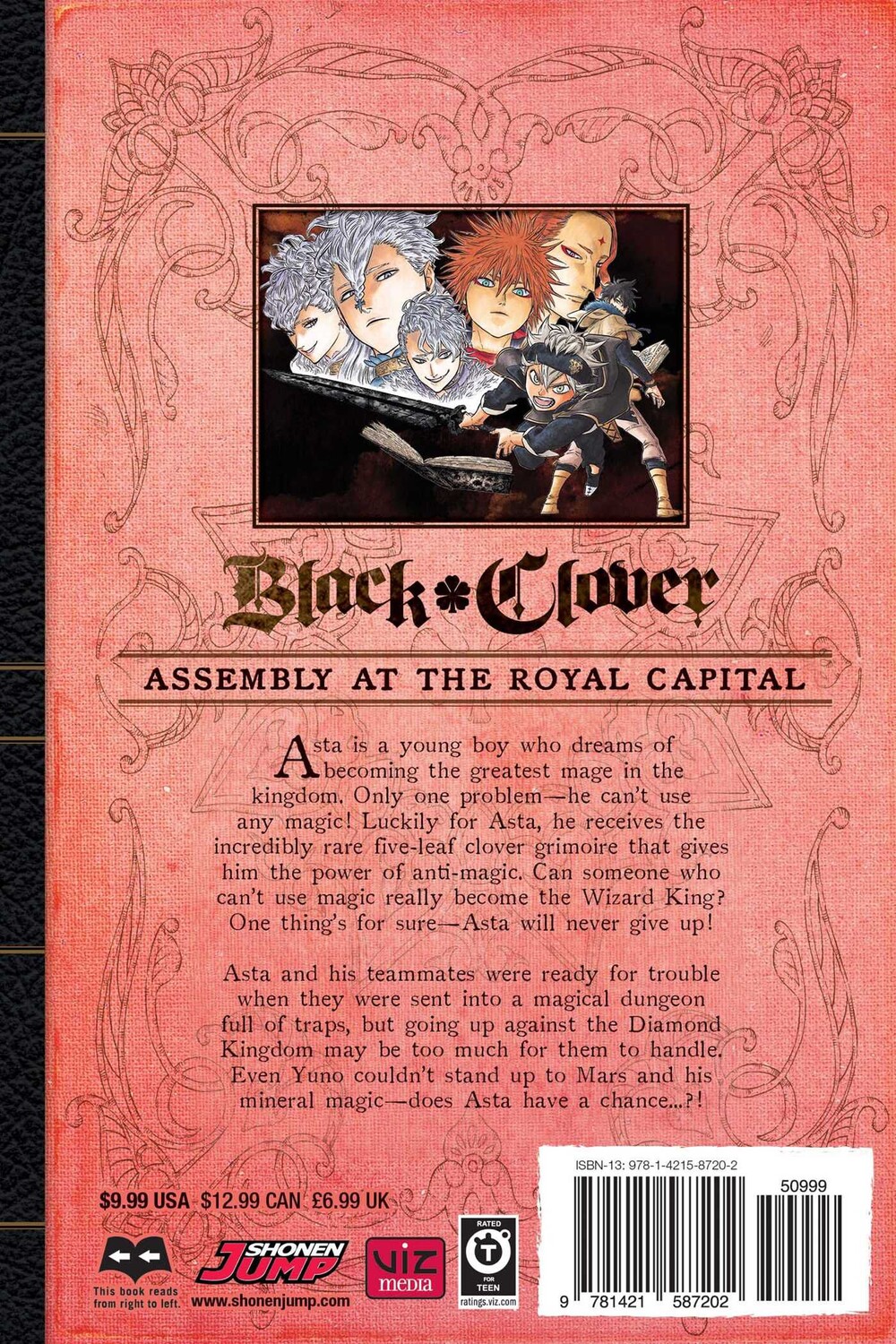 

Манга Black Clover Manga Volume 3