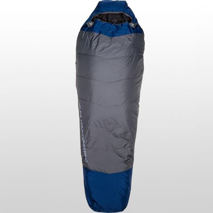 flexcore air pad длинный alps mountaineering синий Спальный мешок с системой освещения: синтетика 30/15F ALPS Mountaineering, цвет Charcoal/Navy (C)
