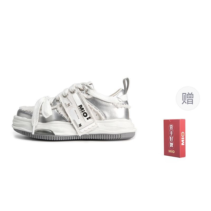

Кроссовки MIO Skateboarding Shoes Unisex Low-top, белый/синий