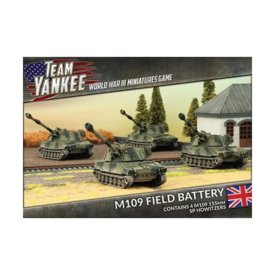 

Полевая батарея М109, Team Yankee - World War III - British Army (1:100)