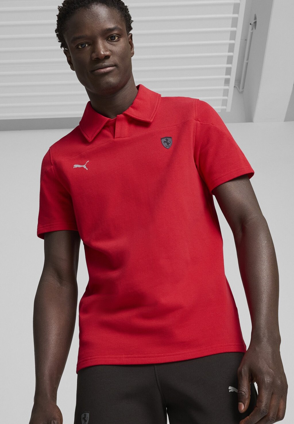 

Поло SCUDERIA FERRARI STYLE Puma, красный