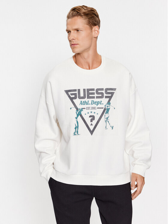 

Толстовка обычного кроя Guess, белый