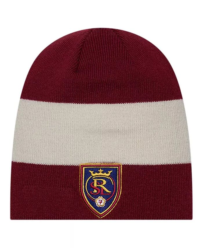 

Мужская красная вязаная шапка Real Salt Lake 2024 Kick Off Collection New Era, красный