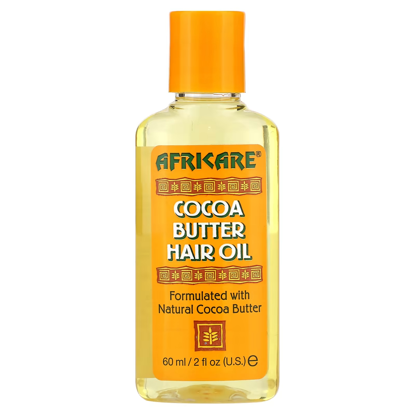 Масло для волос Cococare Africare с какао, 60 мл. cococare africare золотистое масло для волос с витамином е 60 мл 2 жидк унции