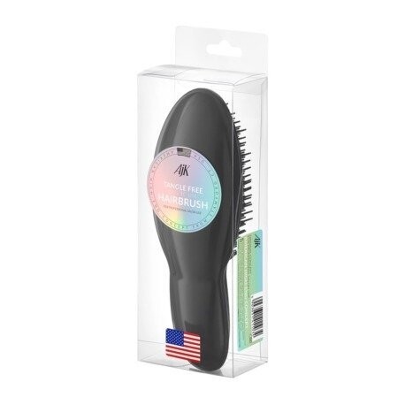 

Щетка, облегчающая расчесывание, с черной ручкой. AJK Tangle Free Brush –