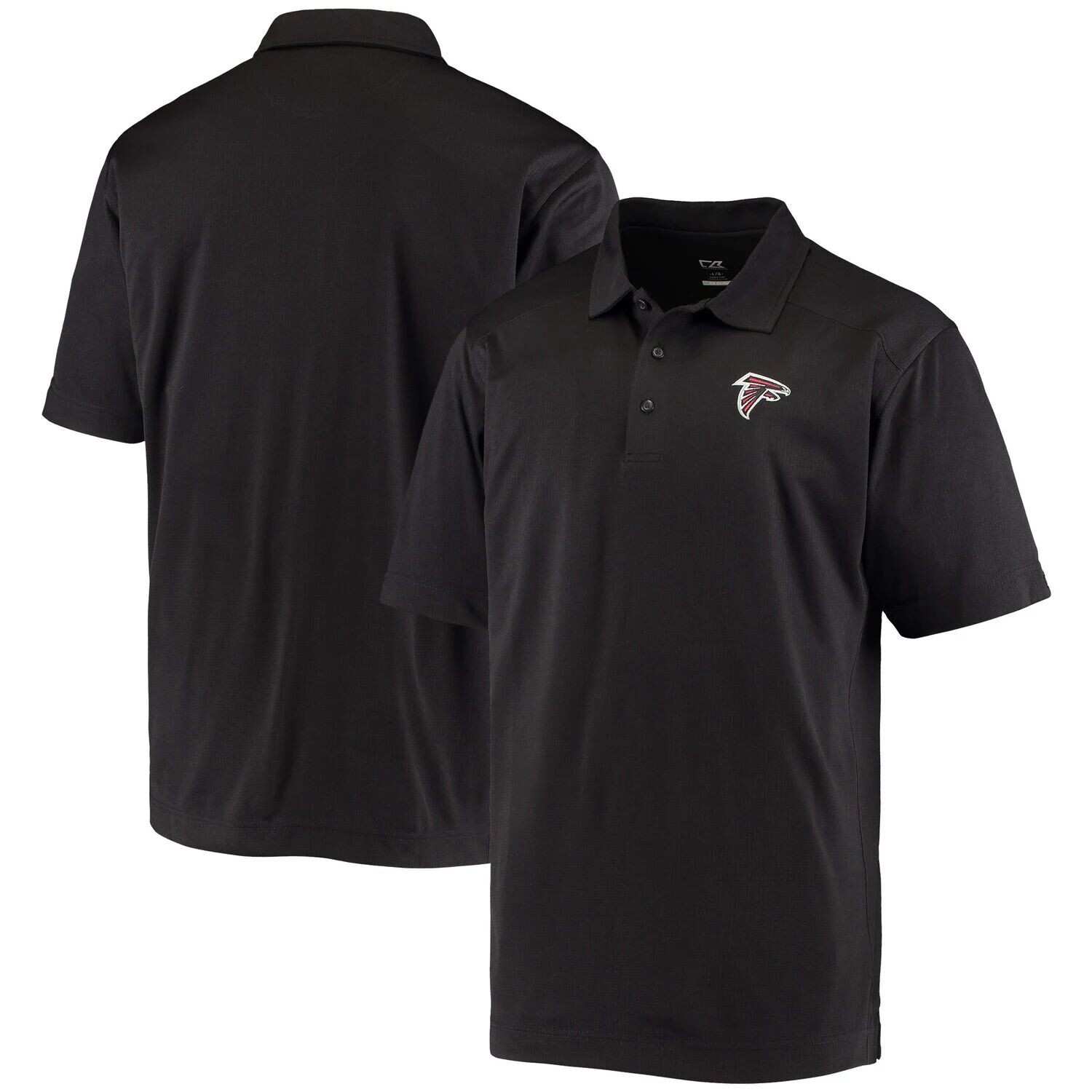 

Мужская рубашка-поло Cutter & Buck Black Atlanta Falcons Genre DryTec