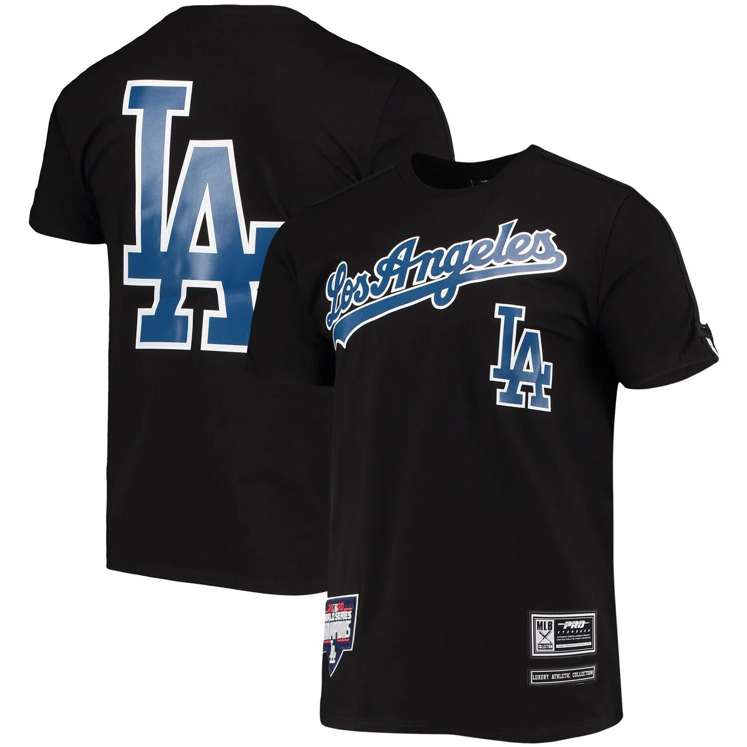 

Мужская черная футболка Pro Standard Los Angeles Dodgers с лентой, Черный