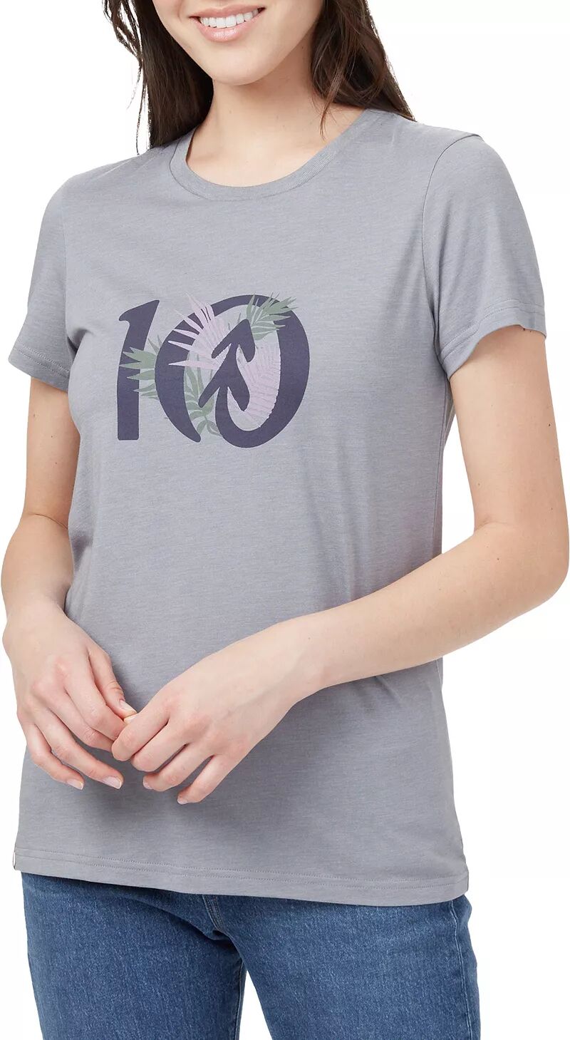 цена Tentree Женская футболка Tropical Ten, серый