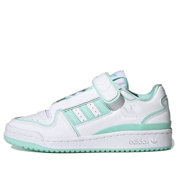 Кроссовки (WMNS) adidas originals Forum Plus Shoes Green/White, белый кроссовки adidas originals nizza hi shoes white blue green белый