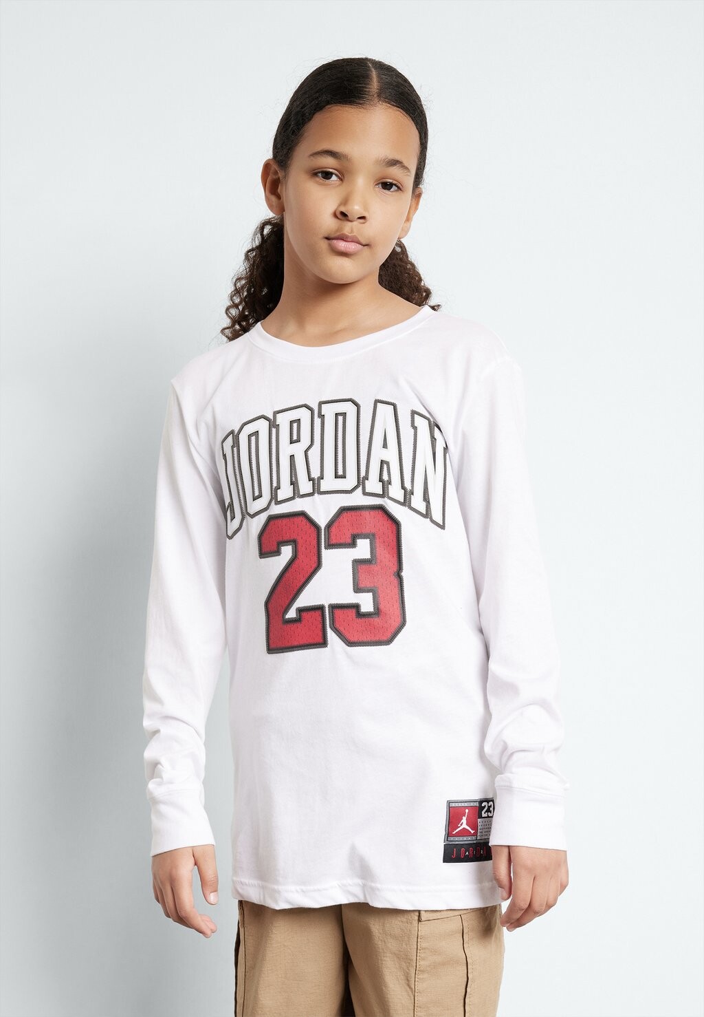 

Футболка с длинным рукавом Practice Flight Tee Unisex Jordan, белый