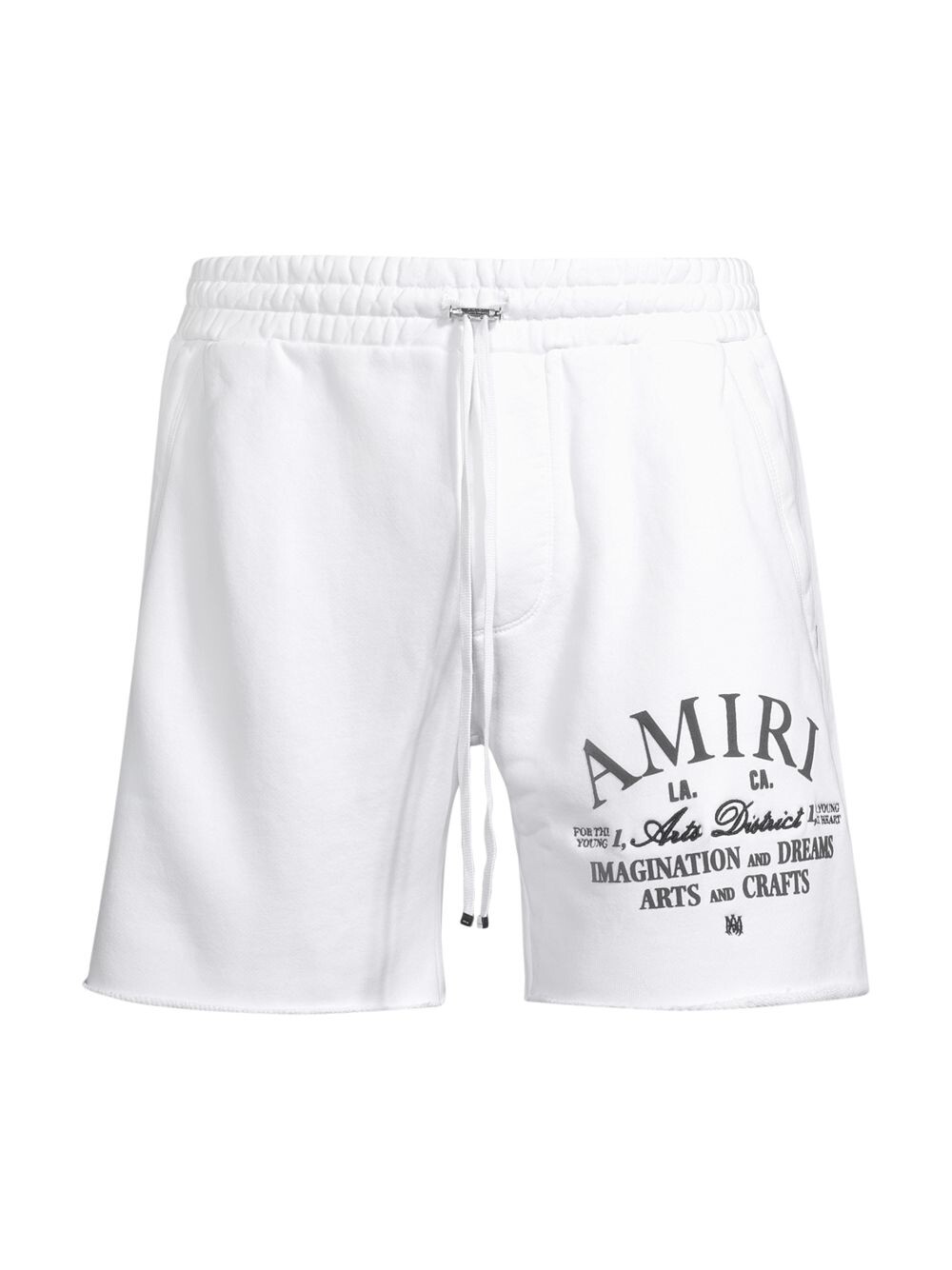 

Спортивные шорты с логотипом Arts District Amiri, белый