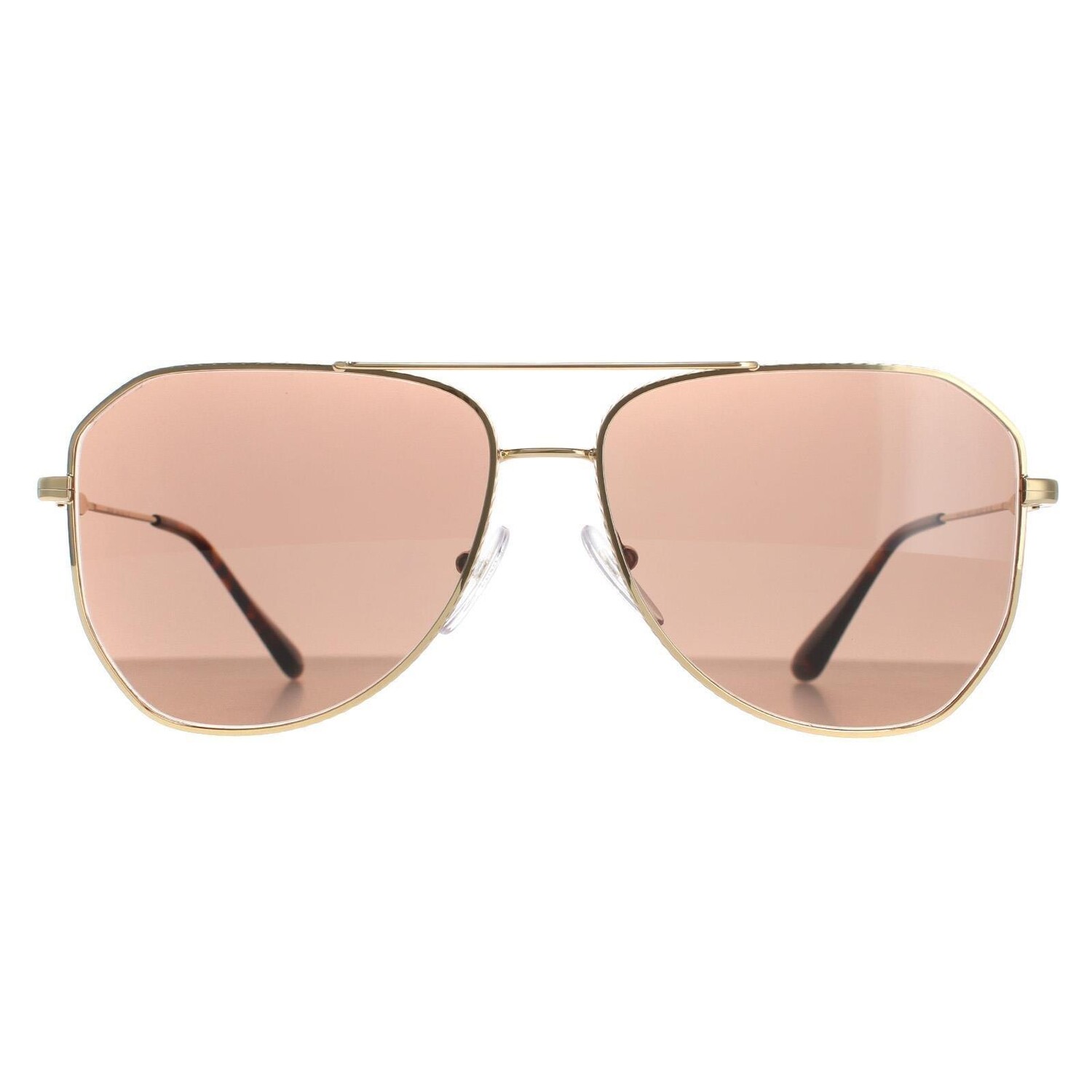 

Внутреннее зеркало Aviator Gold Brown Grey PR63XS Prada, золото